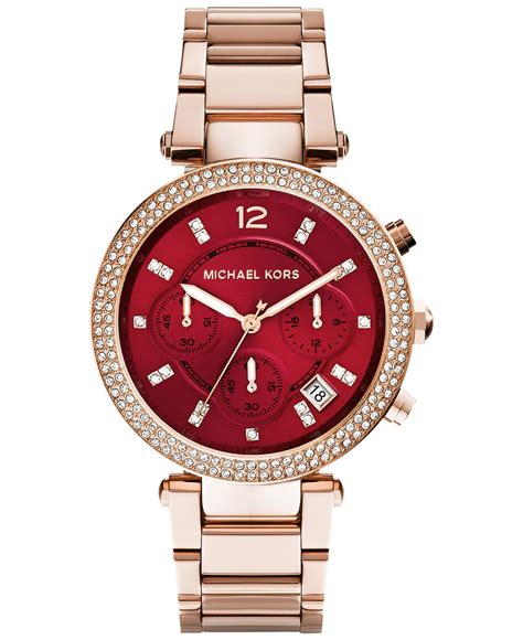 michael kors watches gold buy in macy's|mk watches women.